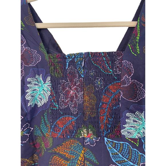 NWT Allison New York Flora Mini Dress in Navy Floral - 4 - Picture 6 of 13